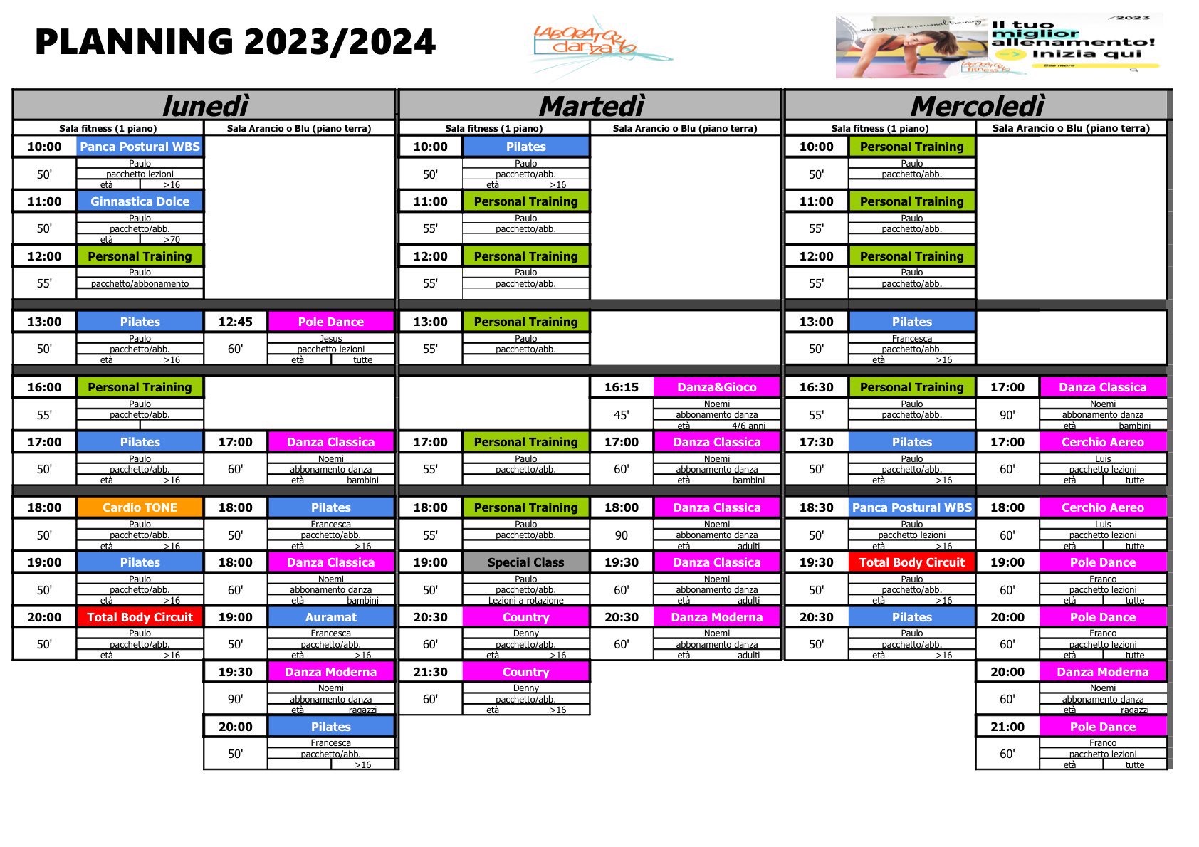 Planning UFFICIALE 23-24